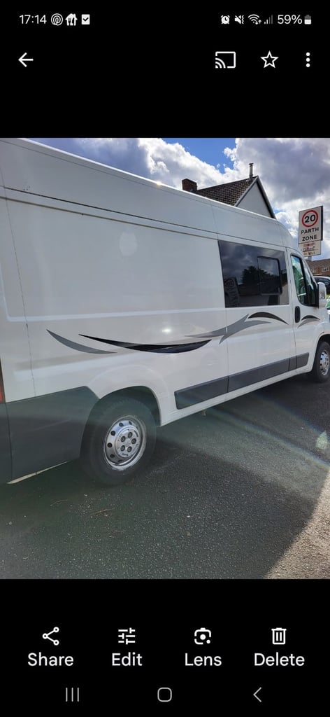 Citroen relay camper