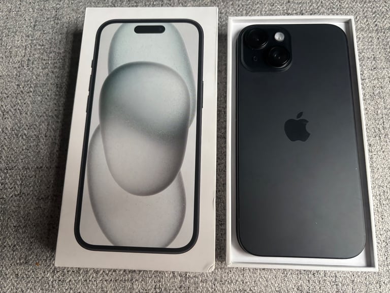 image for iPhone 15 - Black - Boxed