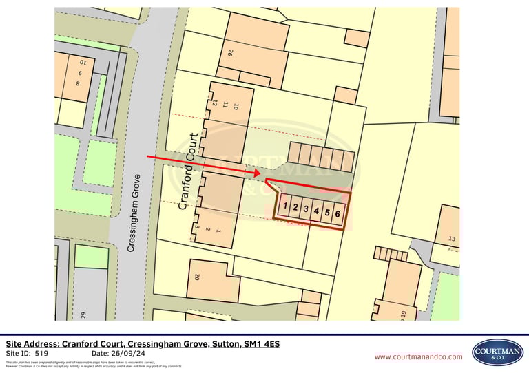 Garage/Parking/Storage to rent: Cranford Court, Cressingham Grove, Sutton SM1 4ES