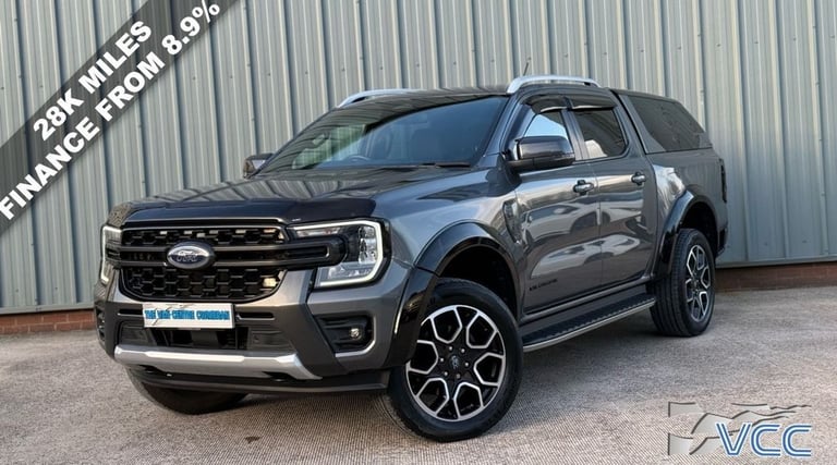 2023 Ford Ranger  WILDTRAK CANOPY AUTO 4X4 ECOBLUE ULEZ 2.0 205 BHP PICKUP Diesel Automatic