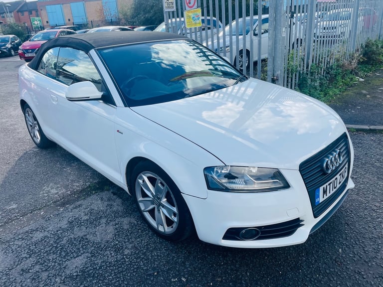 2010 Audi A3 2.0 TDI S Line 2dr S Tronic [Start Stop] CONVERTIBLE Diesel Automatic
