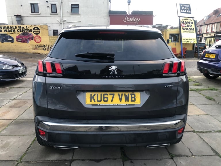 2017 Peugeot 3008 2.0 BlueHDi 180 GT 5dr EAT6 HATCHBACK Diesel Manual