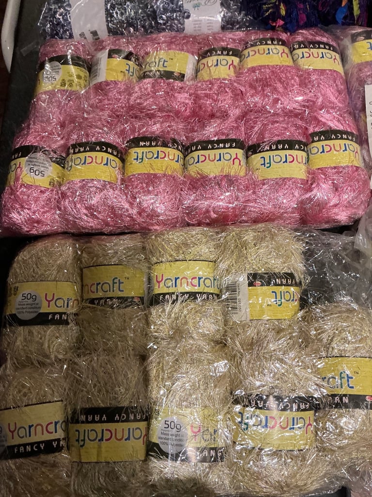 Job lot yarncraft knitting yarn etc. 