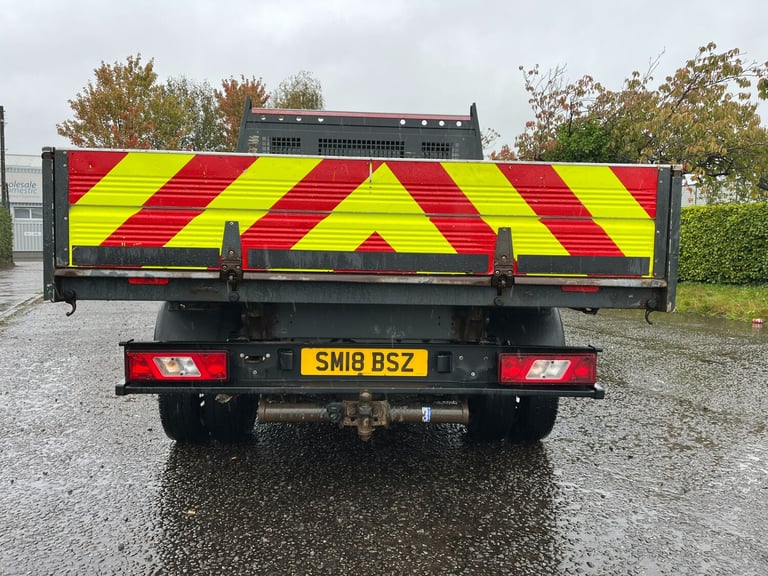 2018 Ford Transit 2.0 TDCi 130ps H2 CREWCAB 7  SEAT TIPPER   NO VAT ! Tipper Diesel Manual
