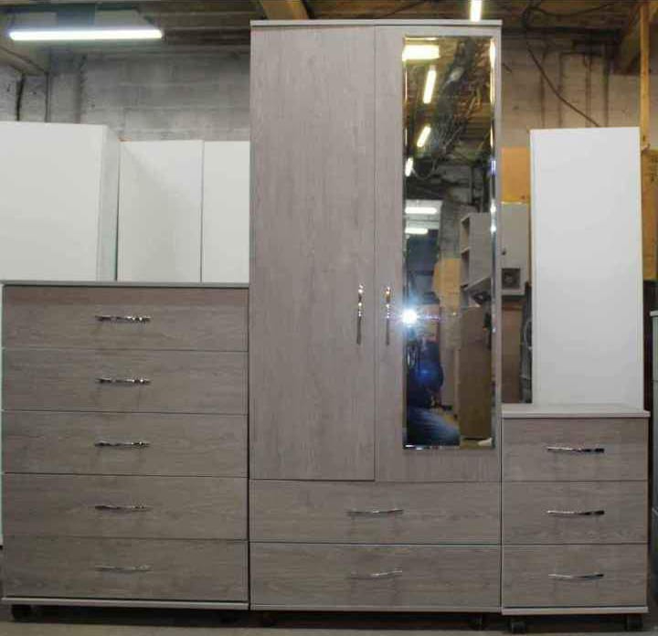 Fully assembled wardrobe,Chest of drawers And Besdside Tables For Sale Home Delivery