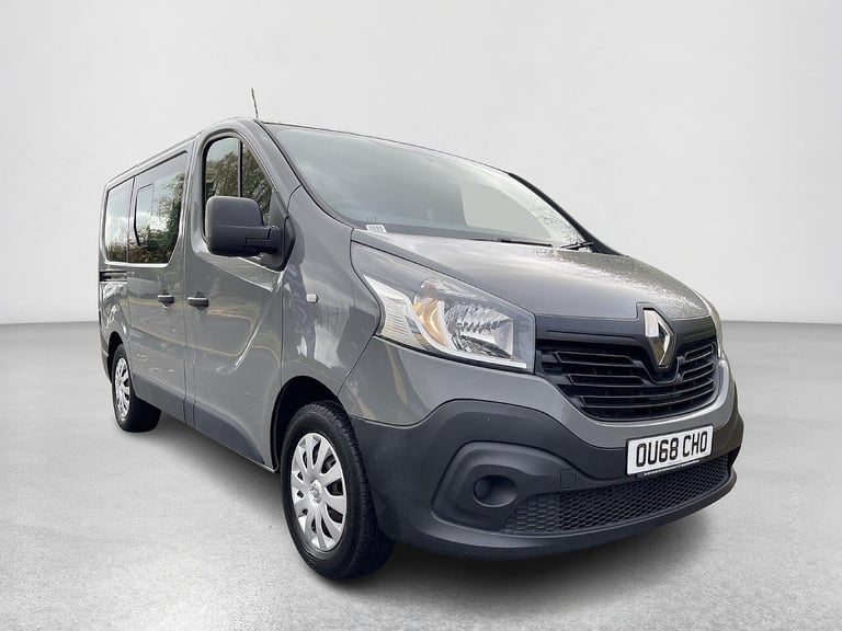 2018 Renault Trafic Motorbilty Bus With Ramp. MPV Diesel Manual