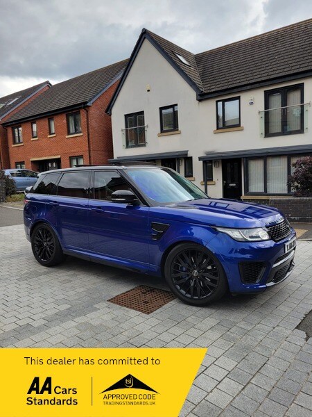 LAND ROVER RANGE ROVER SPORT V8 SVR 5.0 SUPERCHARGED AUTO 4WD