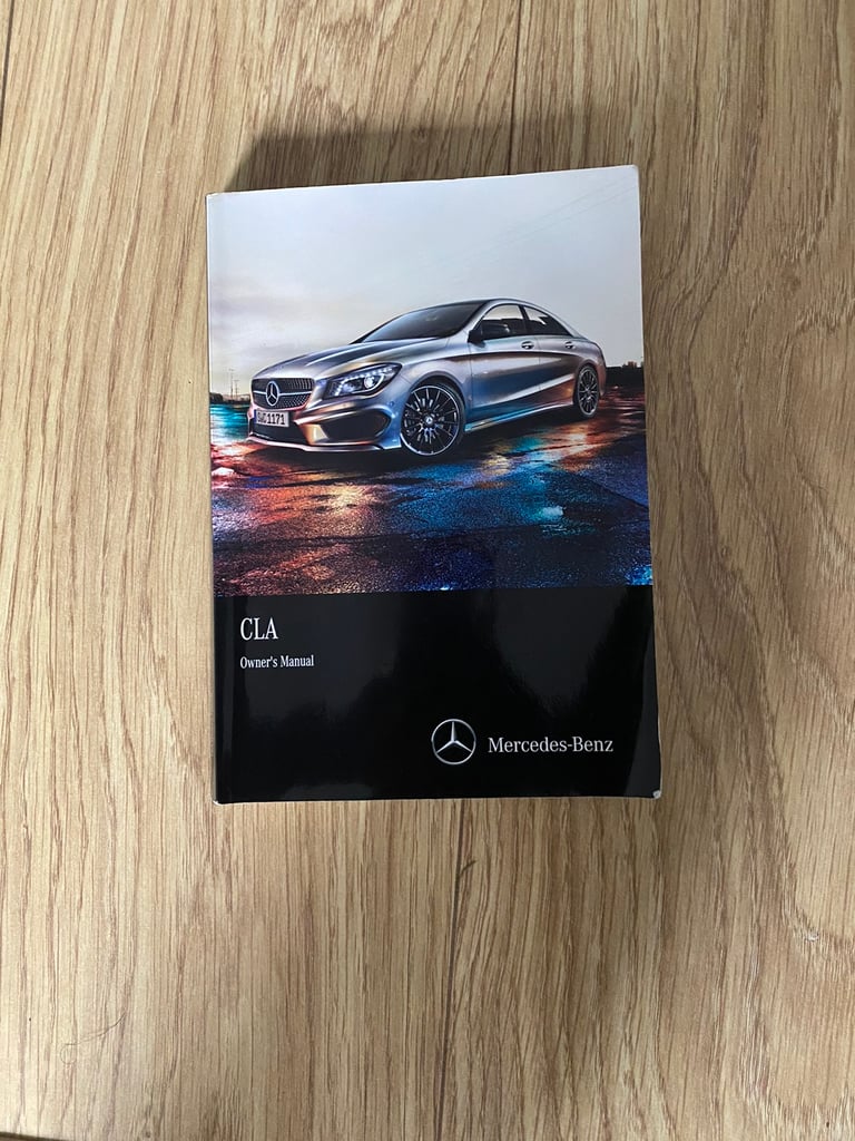 image for Genuine Mercedes Cla owner’s hand book manual 