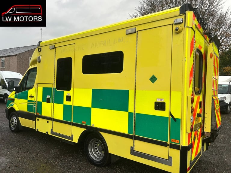 MERCEDES BENZ SPRINTER 519 CDI DIRECT EX AMBULANCE SERIVICS 2017 17 REG EURO 6