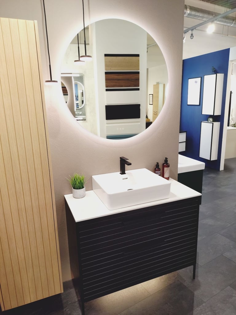 Dansani YOU! 100cm Vanity Set Oak Noir *Manufacturers Ex-display* rrp £4137