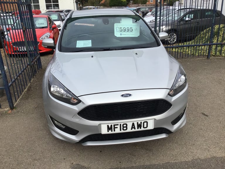 image for 2018 Ford Focus 1.0 EcoBoost 140 ST-Line X 5dr HATCHBACK Petrol Manual