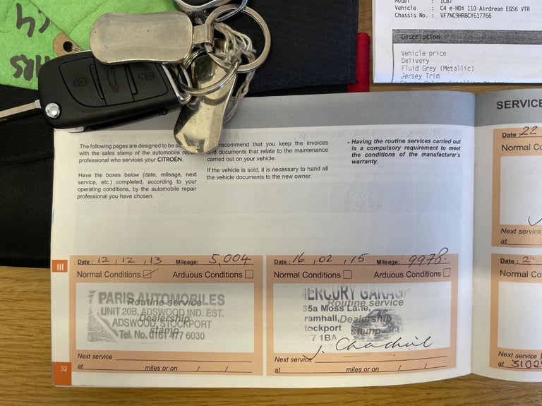 CITROEN C4 1.6 e-HDi Airdream VTR+ Grey Auto Diesel 2012