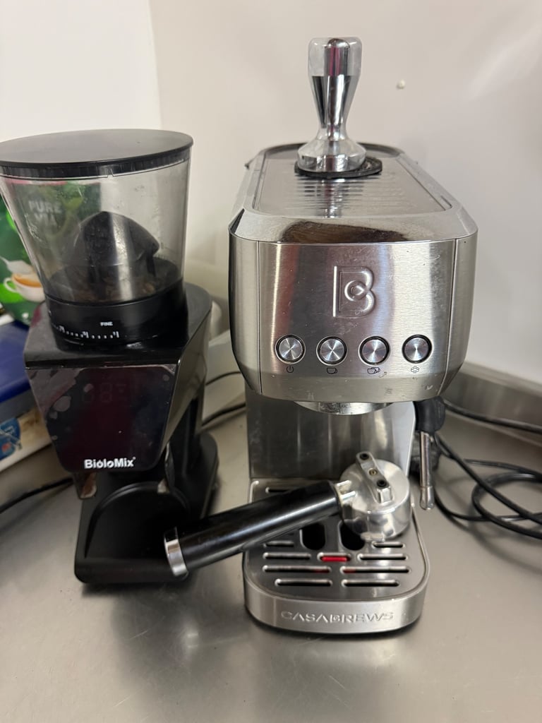 image for Coffee machine and grinder 