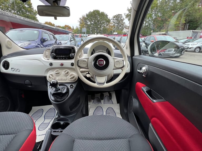 2017 Fiat 500 1.2 ECO Pop Star Hatchback 3dr Petrol Manual Euro 6 (s/s) (69 bhp)