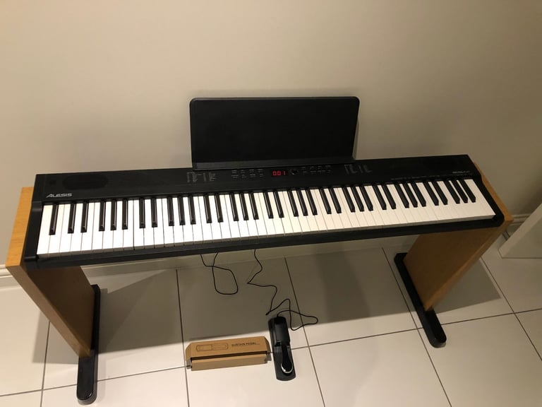 image for Full size Digital Piano 7 Octaves 88 piano size keys £250 NOW £125 includes all you need.