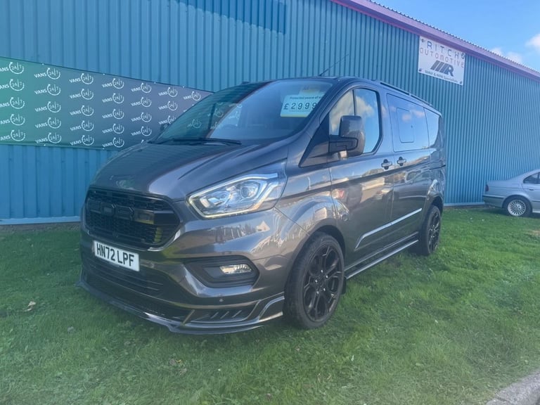 2022 Ford Transit Custom 2.0 EcoBlue 170ps Low Roof D/Cab Limited Van Auto PANEL VAN DIESEL Autom...