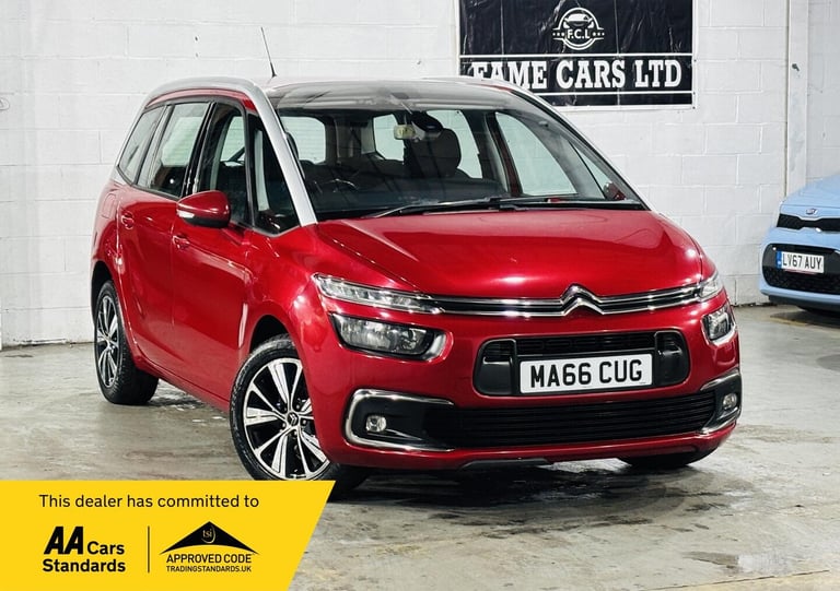 2016 Citroen C4 Grand Picasso 1.6 BlueHDi Feel EAT6 Euro 6 (s/s) 5dr MPV Diesel Automatic