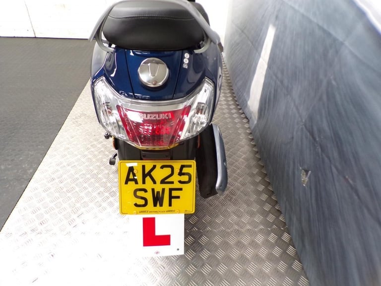 2025 SUZUKI ADDRESS 125 SCOOTER WITH L PLATES FITTED