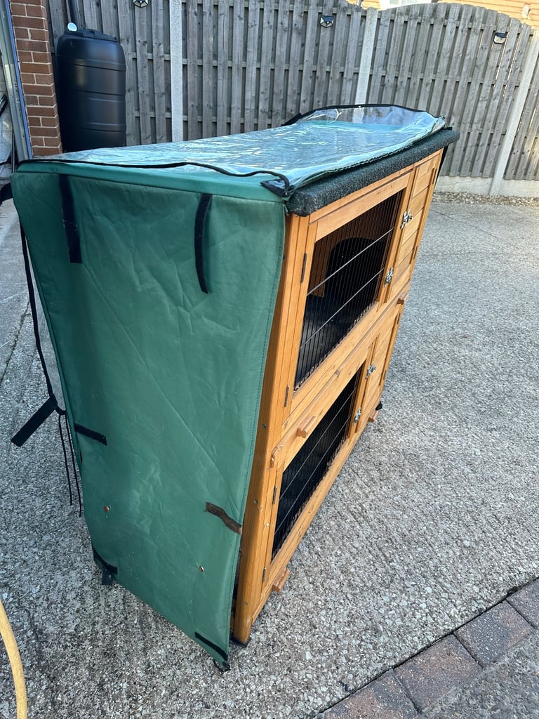 Twin level Guinea Pig hutch 