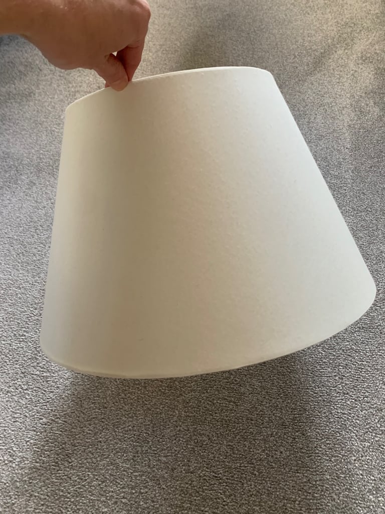 Cream lampshade 40/30cm 