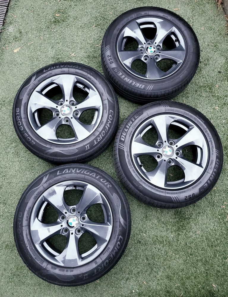 Alloys, 5x112. Audi. VW, Caddy, T4, Skoda, Seat: Good tyres