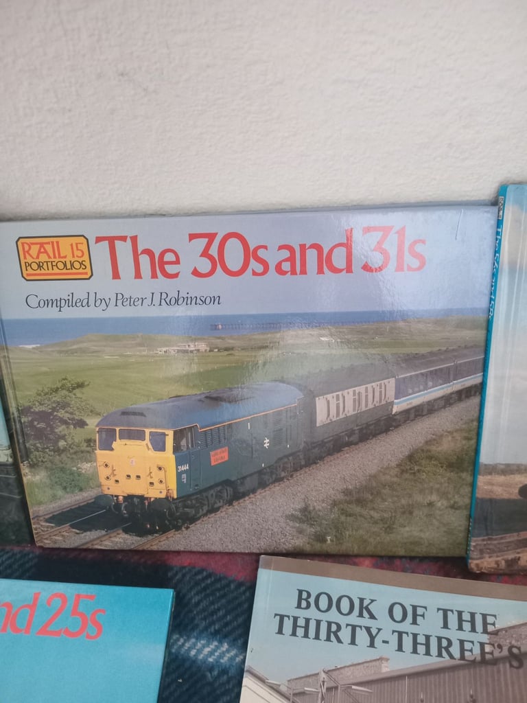 Railway Books  x5 job lot 