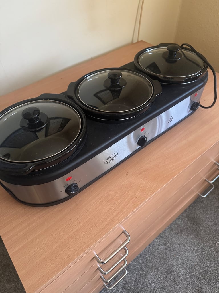 image for Quest Triple Slow Cooker / Buffet Server – £25