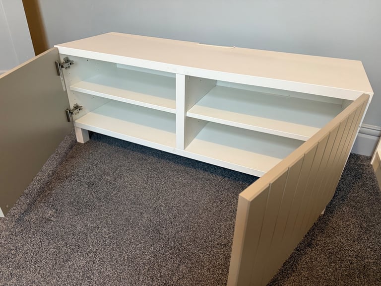 IKEA TV bench with doors