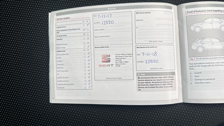 2016 SEAT Ateca 1.0 TSI Ecomotive SE Technology 5dr Petrol Estate Estate Petrol Manual