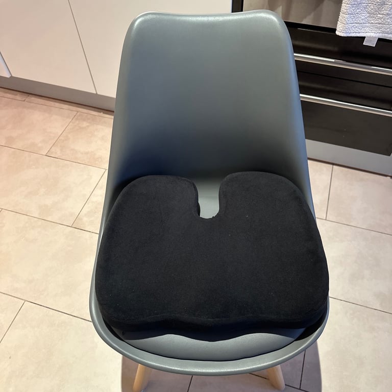 image for Memory Foam Cushion for Tailbone/Coccyx Pain
