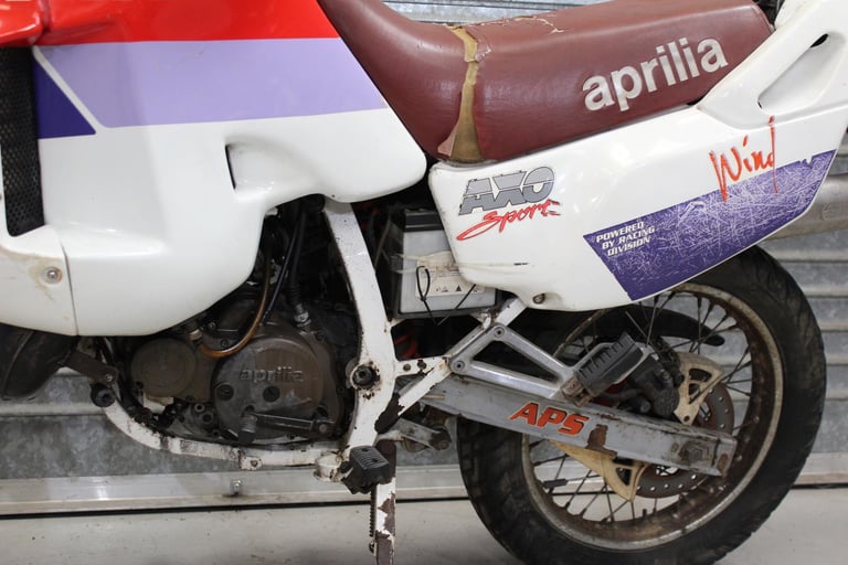 1990 90 APRILIA TUAREG 125 WIND 2T 2 STROKE TRADE SALE PROJECT BARN FIND IMPORT