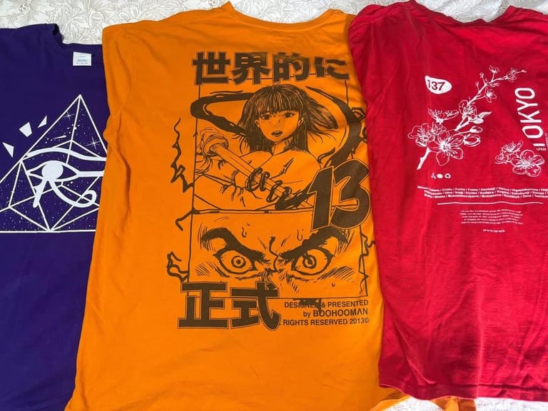 Graphic T-shirts x3
