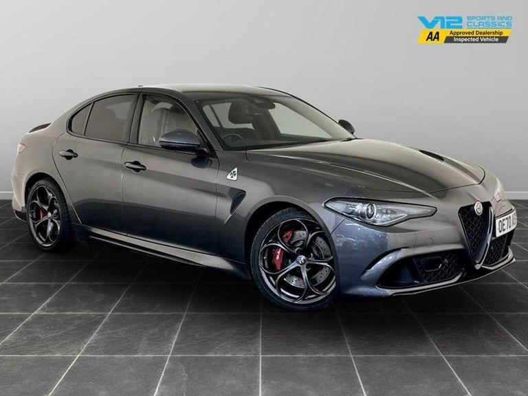 2020 Alfa Romeo Giulia 2.9 V6 Bi-Turbo Quadrifoglio Auto Euro 6 (s/s) 4dr Automatic Saloon Petrol...