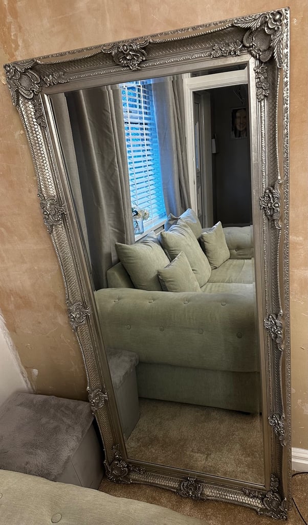 image for Silver vintage mirror