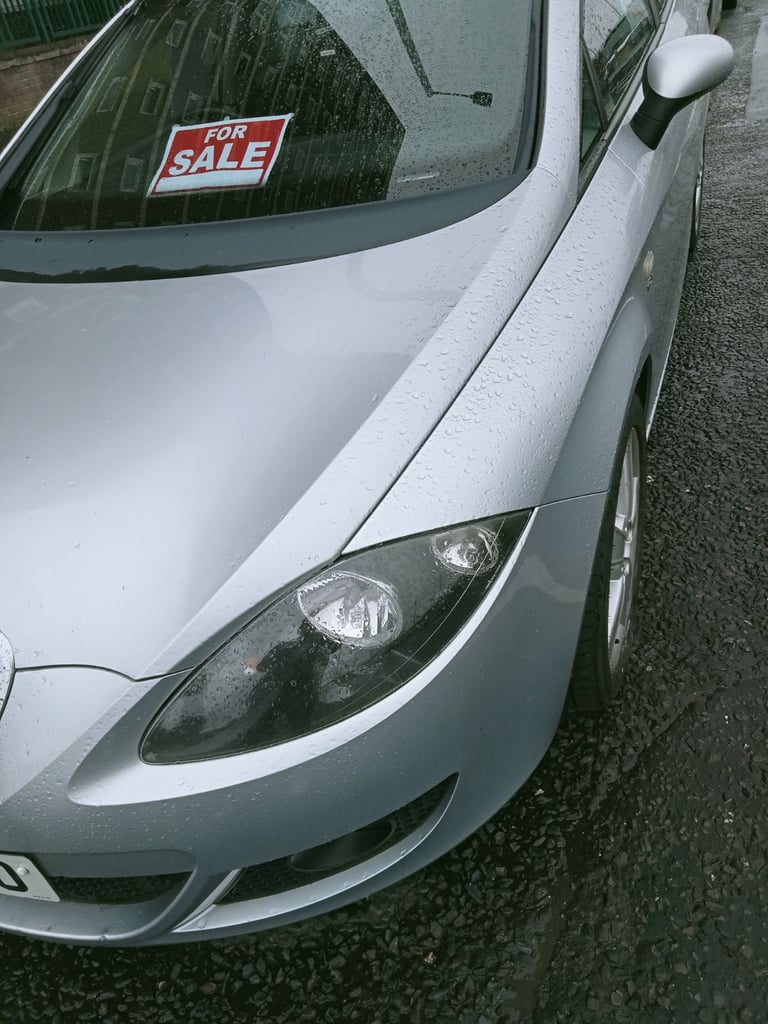 Seat Leon sport, comes with two keys and a full year MOT.