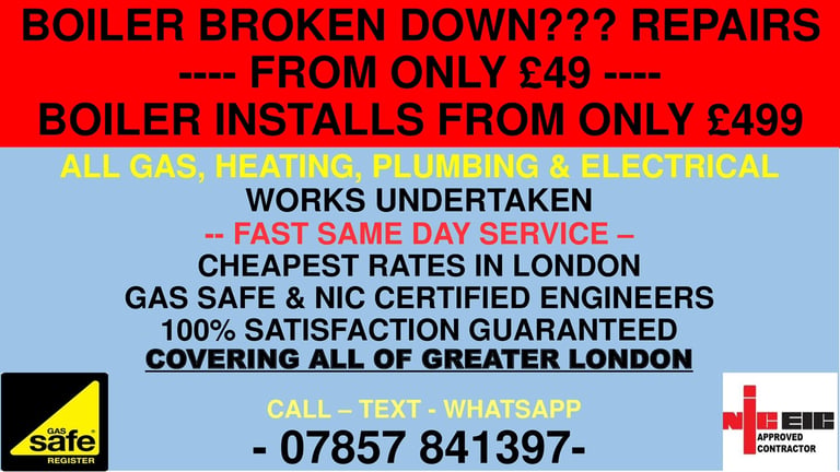 Gas Safe 🔥 Heating Engineer Plumber Boiler Install Repair Service | in  Sutton, London | Gumtree