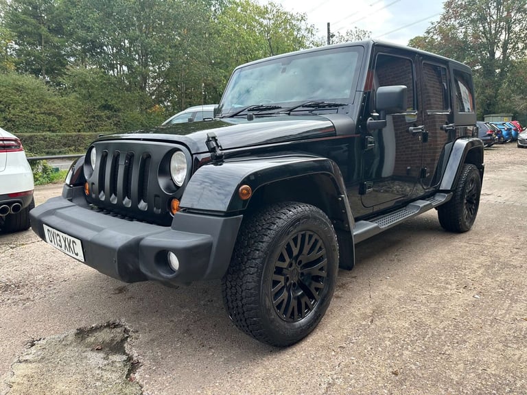 2013 Jeep Wrangler 2.8 Wrangler Sahara Unlimited CRD 197 Auto 4WD 4dr SUV Diesel Automatic