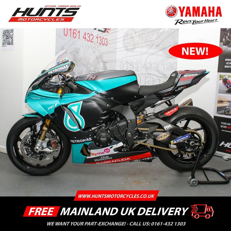 image for BRAND NEW Yamaha R1 Petronas MotoGP Replica. Number 27 of 46. £47,995