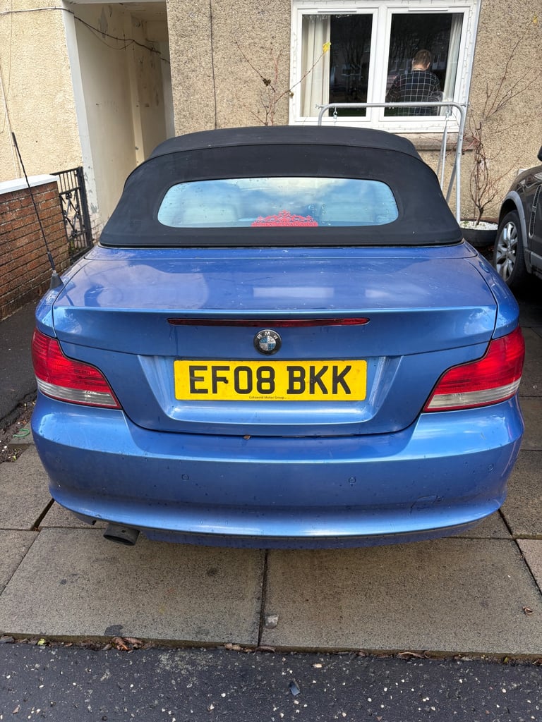 BMW, 1 SERIES, Convertible, 2008, Manual, 1995 (cc), 2 doors