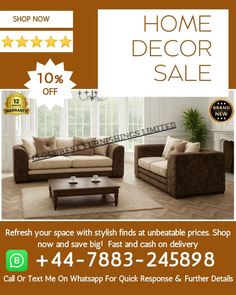 image for Exclusive Sofa Sale – Unbeatable Comfort at Amazing Prices!