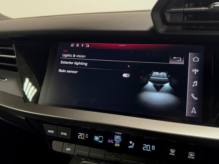 2022 Audi A3 1.5 TFSI 35 S line Sportback 5dr Petrol S Tronic Euro 6 (s/s) (150 ps) HATCHBACK Pet...
