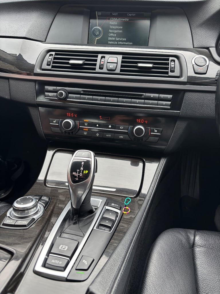 Automatic, BMW, 5 SERIES, Saloon, 2012, Semi-Auto, 1995 (cc), 4 doors