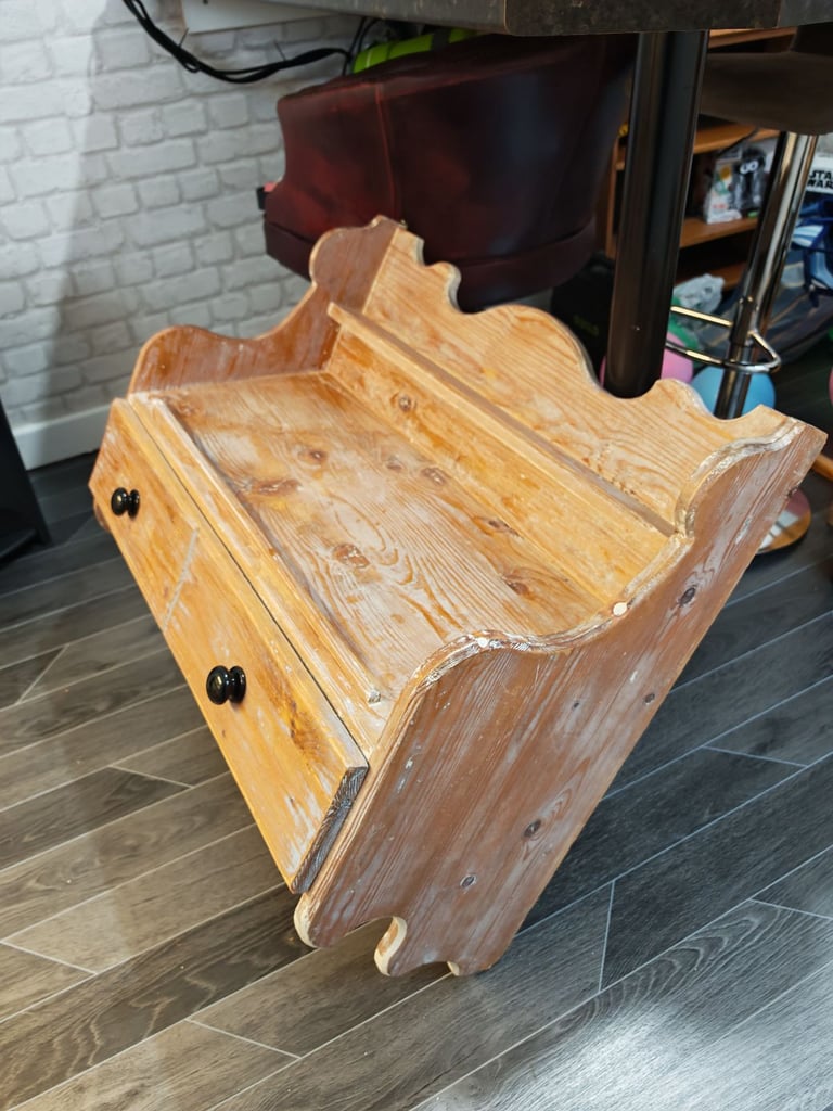 Antique shelves/storage/drawers