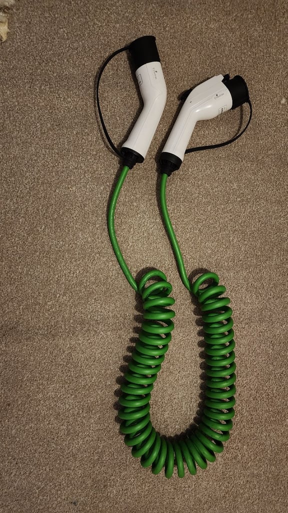 image for Type 1 to type 2 EV charging lead