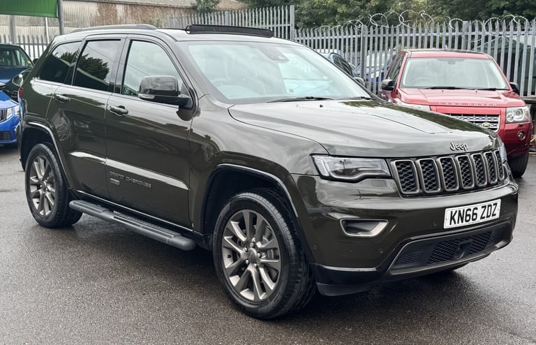 2016 Jeep Grand Cherokee 3.0 V6 CRD 75th Anniversary SUV 5dr Diesel Auto 4WD Euro 6 (s/s) (250 ps...