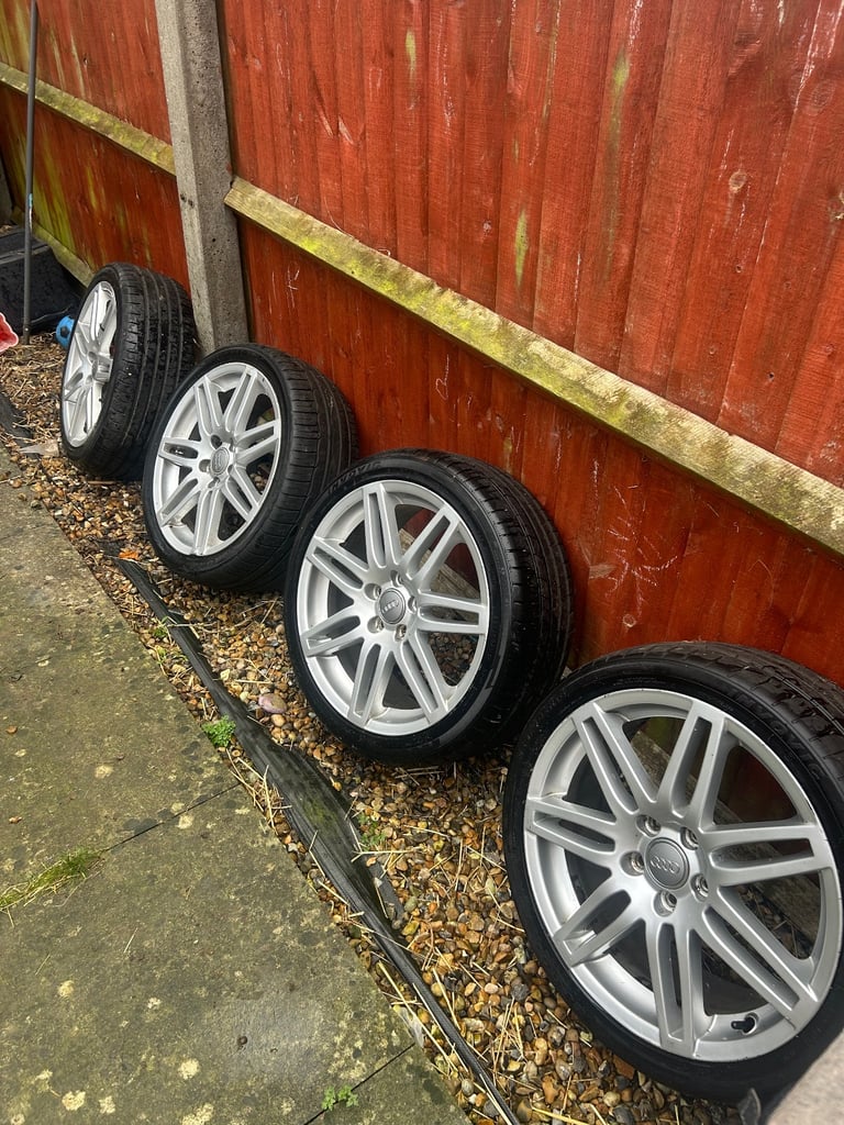 image for 18 in Le Mans alloy wheels Audi Volkswagen Seat SCODA fitment 