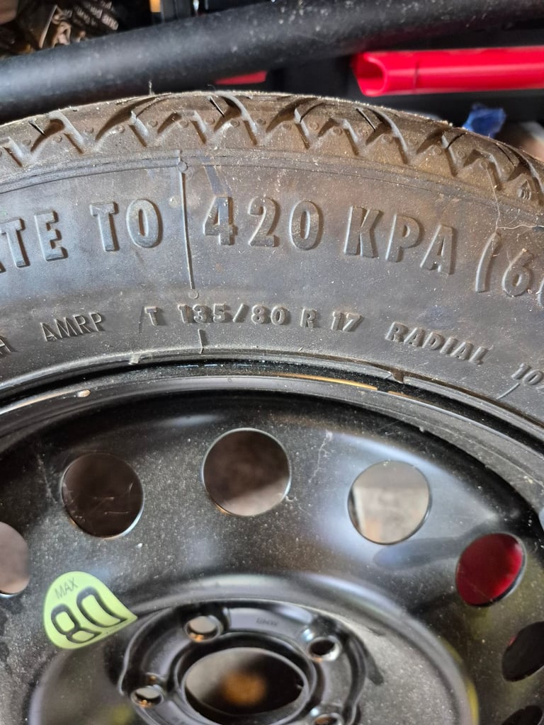 Space saver spare wheel (bmw)