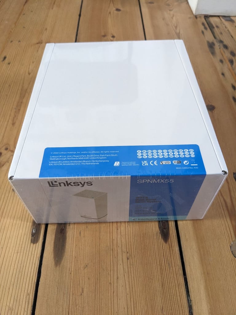 Brand New - Linksys WiFi 6 Dual-Band Mesh System