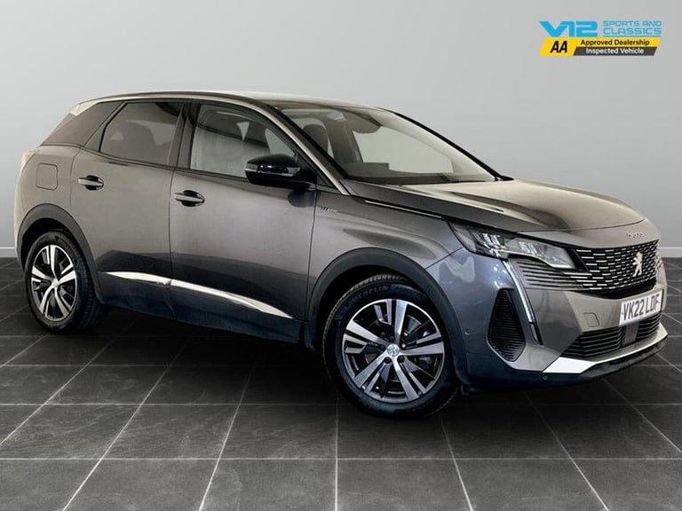 image for 2022 Peugeot 3008 1.6 Hybrid 225 Allure 5dr e-EAT8 HATCHBACK PETROL/ELECTRIC Automatic