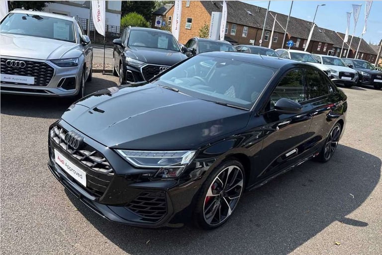 2025 Audi A3 S3 TFSI Black Edition Quattro 4dr S Tronic Saloon Petrol Automatic